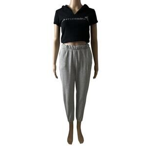 Zara Women's Grey Jogger Pants